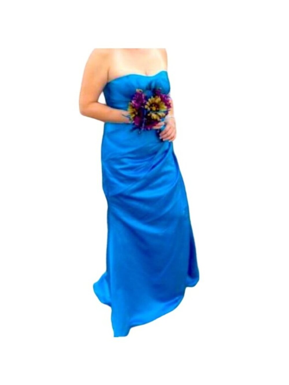 Sorella Vita formal dress. Size 10. Peacock blue(teal)